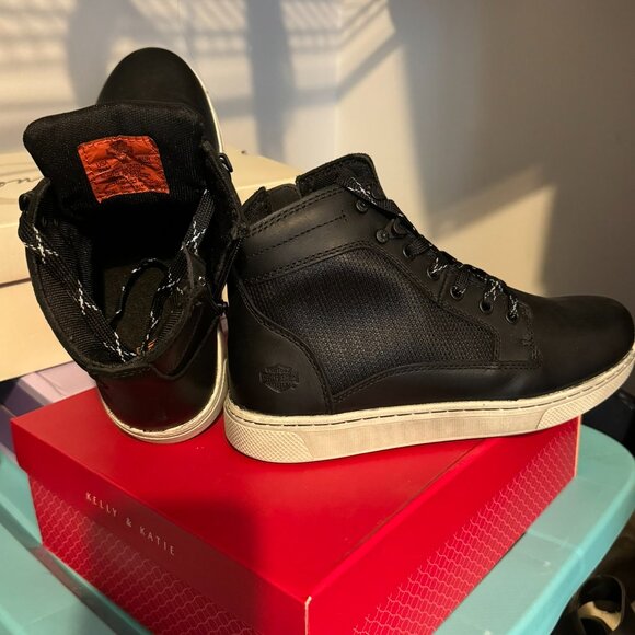 Harley Davidson Women's Adaley Lace Riding Sneaker size 8.5 - Picture 2 of 6